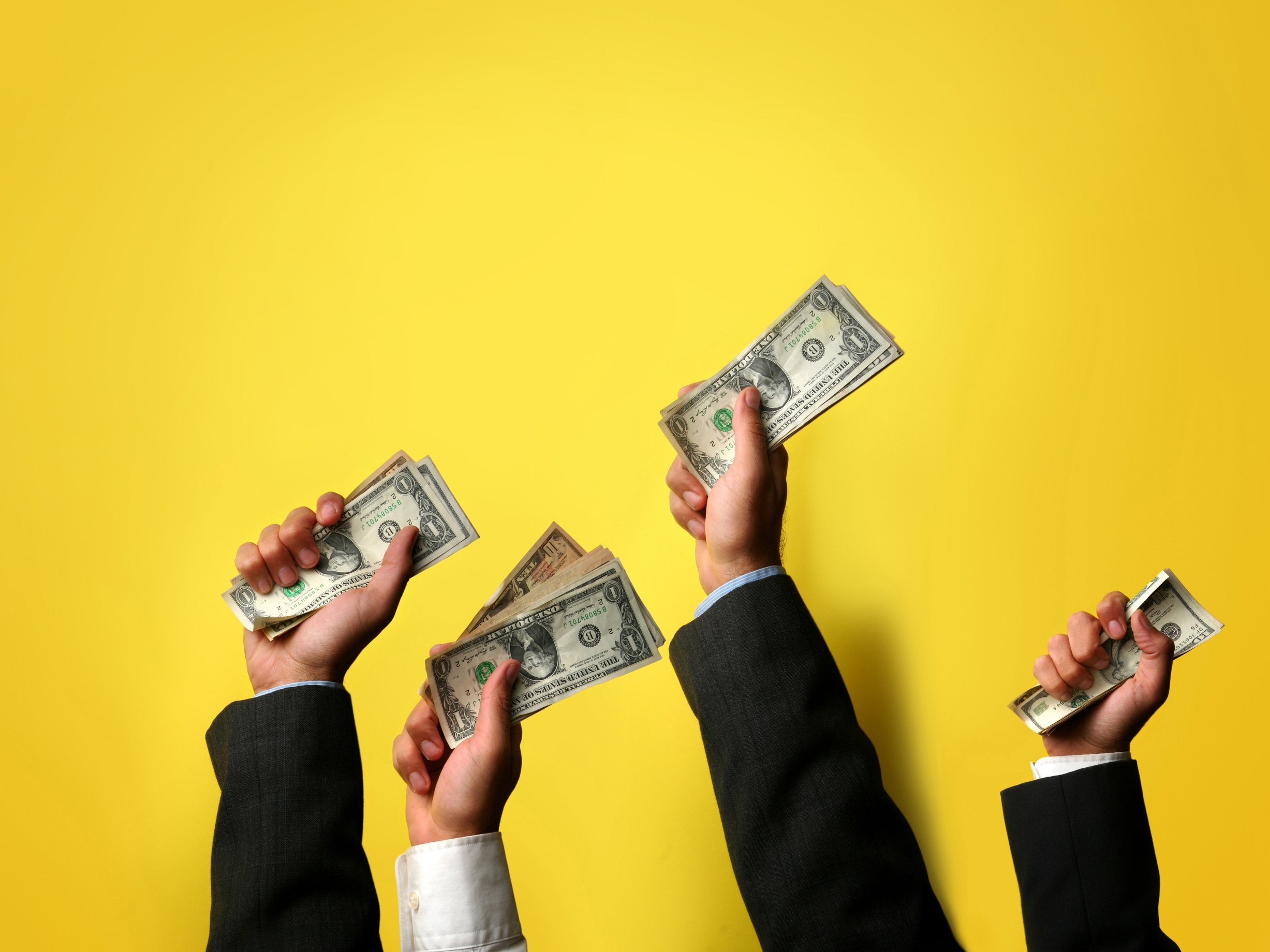 buyers offering their cash